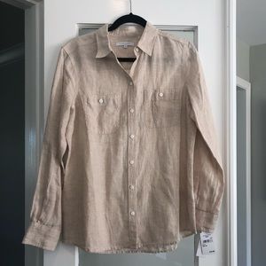 Foxcroft Linen Blouse
